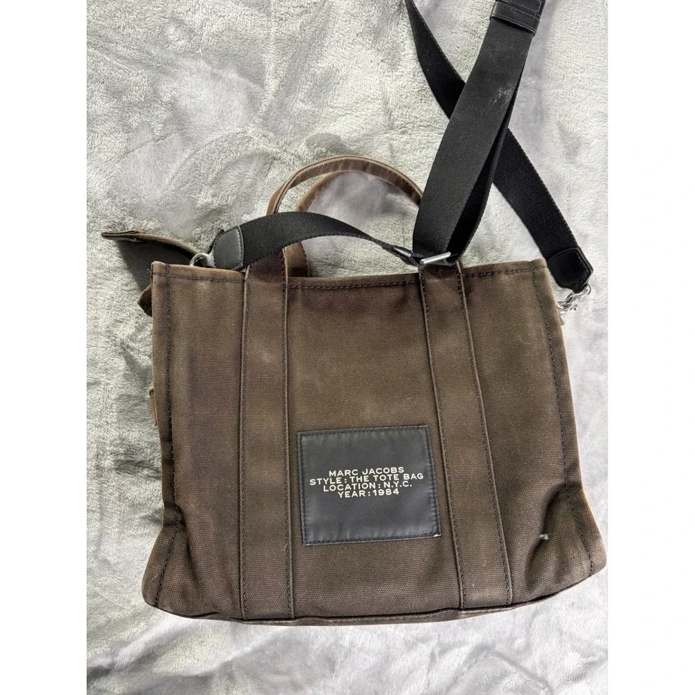 Marc Jacobs The Tote Bag Small Brown Womens Top Handle